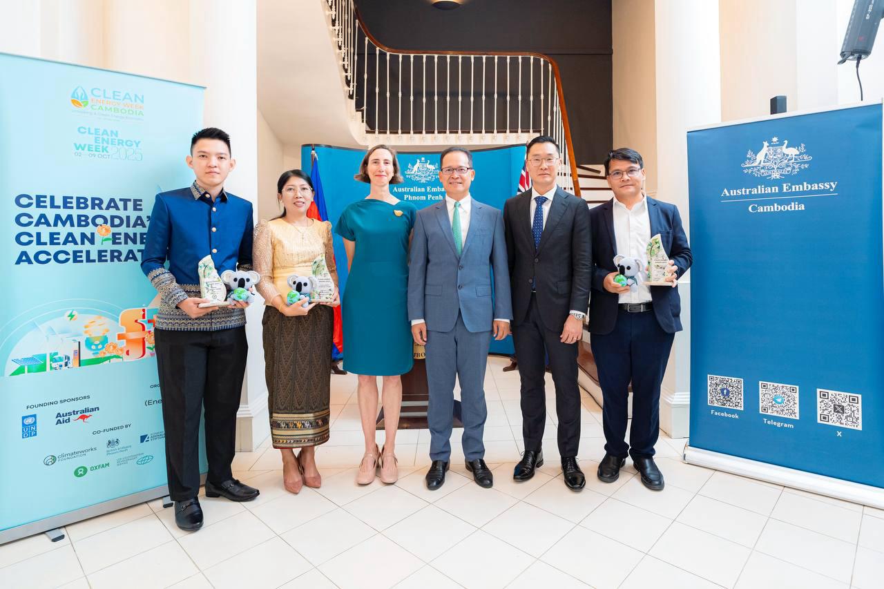 Australia celebrates Cambodia’s clean energy trailblazers